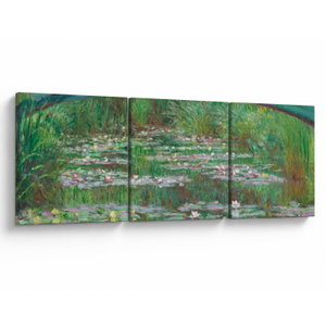 Obraz - Claude Monet, The Japanese Footbridge, reprodukce (V025251V15050)