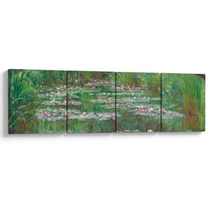 Obraz - Claude Monet, The Japanese Footbridge, reprodukce (V025251V16040)
