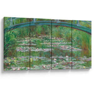 Obraz - Claude Monet, The Japanese Footbridge, reprodukce (V025251V16080)
