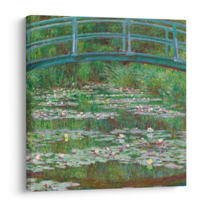 Obraz - Claude Monet, The Japanese Footbridge, reprodukce (V025251V3030)