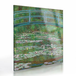 Skleněný obraz - Claude Monet, The Japanese Footbridge, reprodukce (V025251V4040GD)