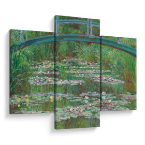 Obraz - Claude Monet, The Japanese Footbridge, reprodukce (V025251V90603PCS)