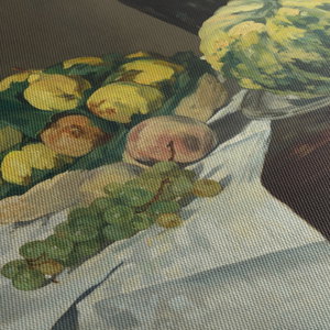 Schilderij - Edouard Manet, Still Life with Melon and Peaches, reproducties (5)