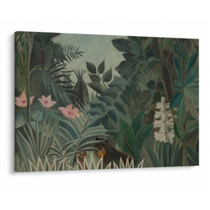 Tablou - Henri Rousseau, The Equatorial Jungle, reproducere (V025267V10070)