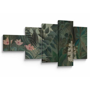 Tablou - Henri Rousseau, The Equatorial Jungle, reproducere (V025267V11060)