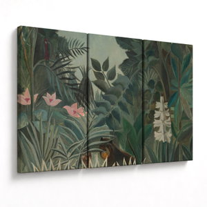 Tablou - Henri Rousseau, The Equatorial Jungle, reproducere (V025267V120803PCS)