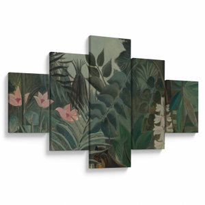 Tablou - Henri Rousseau, The Equatorial Jungle, reproducere (V025267V12570)