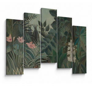 Tablou - Henri Rousseau, The Equatorial Jungle, reproducere (V025267V12590)
