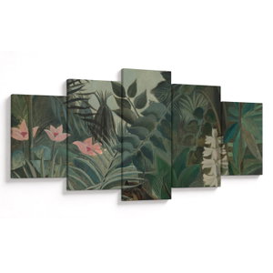 Tablou - Henri Rousseau, The Equatorial Jungle, reproducere (V025267V150805PCS)
