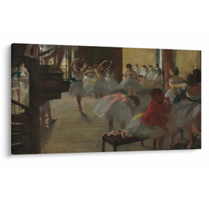 Obraz - Edgar Degas, The Dance Class, reprodukce