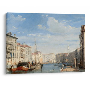 Obraz - Richard Parkes Bonington, The Grand Canal, reprodukce