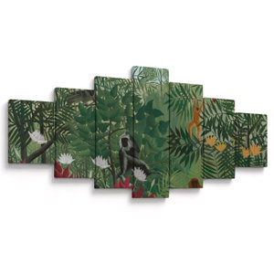Tablou - Henri Rousseau, Tropical Forest with Monkeys, reproducere (V025282V210100)