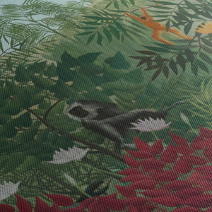 Tablou - Henri Rousseau, Tropical Forest with Monkeys, reproducere (5)