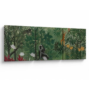 Tablou - Henri Rousseau, Tropical Forest with Monkeys, reproducere (V025282V9030)