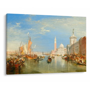 Obraz - Joseph Mallord William Turner, Venice the Dogana and San Giorgio Maggiore, reprodukce (V025286V10070)