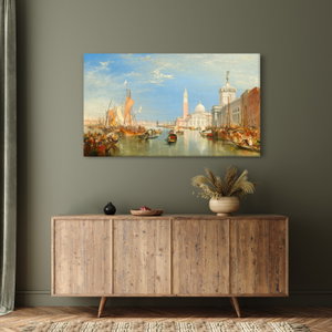 Obraz - Joseph Mallord William Turner, Venice the Dogana and San Giorgio Maggiore, reprodukce (2)