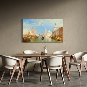 Obraz - Joseph Mallord William Turner, Venice the Dogana and San Giorgio Maggiore, reprodukce (4)