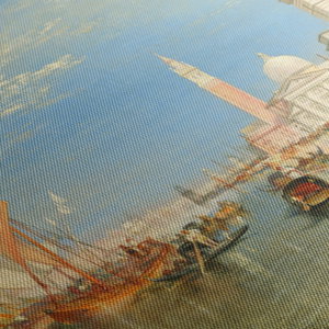 Obraz - Joseph Mallord William Turner, Venice the Dogana and San Giorgio Maggiore, reprodukce (5)