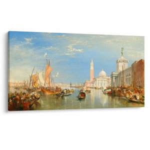Obraz - Joseph Mallord William Turner, Venice the Dogana and San Giorgio Maggiore, reprodukce