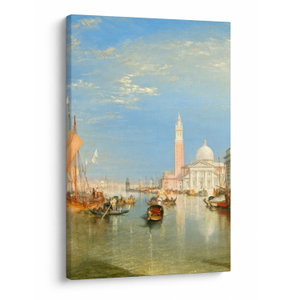 Obraz - Joseph Mallord William Turner, Venice the Dogana and San Giorgio Maggiore, reprodukce (V025286V6090)