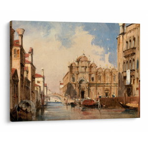 Obraz - Jules-Romain Joyant, The Scuola di San Marco, Venice, reprodukce
