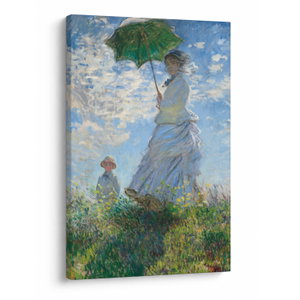 Obraz - Claude Monet, Woman with a Parasol - Madame Monet and Her Son, reprodukcje