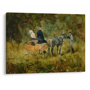 Obraz - Henri de Toulouse-Lautrec, The Trap, reprodukcia