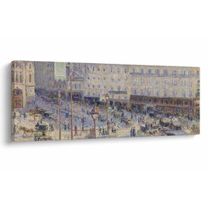 Tablou - Camille Pissarro, The Place du Havre, reproducere (V025304V10040)