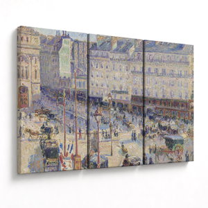 Tablou - Camille Pissarro, The Place du Havre, reproducere (V025304V120803PCS)