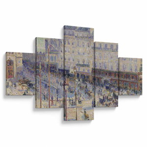 Tablou - Camille Pissarro, The Place du Havre, reproducere (V025304V12570)