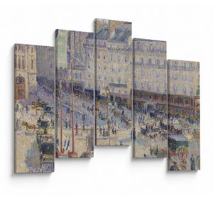 Tablou - Camille Pissarro, The Place du Havre, reproducere (V025304V12590)