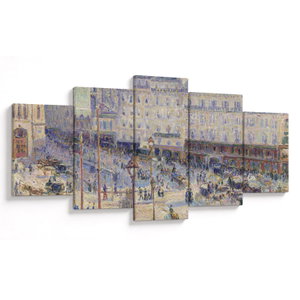 Tablou - Camille Pissarro, The Place du Havre, reproducere (V025304V150805PCS)