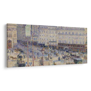 Tablou - Camille Pissarro, The Place du Havre, reproducere (V025304V250125)