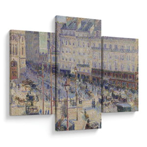 Tablou - Camille Pissarro, The Place du Havre, reproducere (V025304V90603PCS)