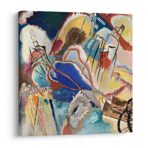 Schilderij -  Vasily Kandinsky, Improvisation No. 30 (Cannons), reproducties