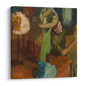 Obraz - Edgar Degas, The Millinery Shop, reprodukce