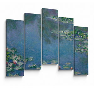Obraz - Claude Monet, Water Lilies, reprodukce (V025319V12590)