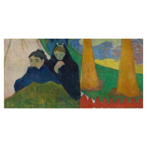 Glasschilderij - Paul Gauguin, Arlésiennes (Mistral) , reproducties (5)
