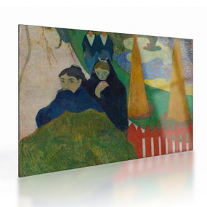 Glasschilderij - Paul Gauguin, Arlésiennes (Mistral) , reproducties (V025320V7050GD)