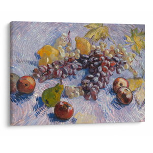 Obraz - Vincent van Gogh, Grapes, Lemons, Pears, and Apples, reprodukcia