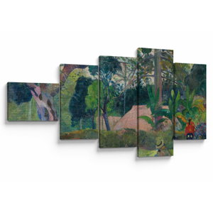 Schilderij - Paul Gauguin, Te raau rahi (The Big Tree), reproducties (V025322V11060)