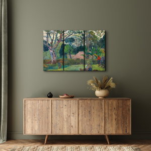 Schilderij - Paul Gauguin, Te raau rahi (The Big Tree), reproducties (3)