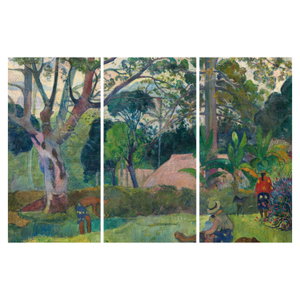 Schilderij - Paul Gauguin, Te raau rahi (The Big Tree), reproducties (6)