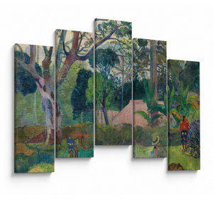 Schilderij - Paul Gauguin, Te raau rahi (The Big Tree), reproducties (V025322V12590)