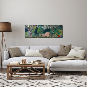 Schilderij - Paul Gauguin, Te raau rahi (The Big Tree), reproducties (3)