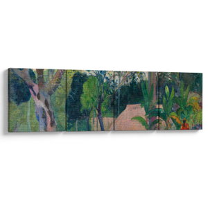 Schilderij - Paul Gauguin, Te raau rahi (The Big Tree), reproducties (V025322V16040)