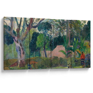 Schilderij - Paul Gauguin, Te raau rahi (The Big Tree), reproducties (V025322V16080)