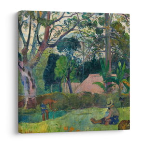 Schilderij - Paul Gauguin, Te raau rahi (The Big Tree), reproducties (V025322V3030)