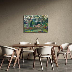 Schilderij - Paul Gauguin, Te raau rahi (The Big Tree), reproducties (3)
