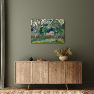 Schilderij - Paul Gauguin, Te raau rahi (The Big Tree), reproducties (4)